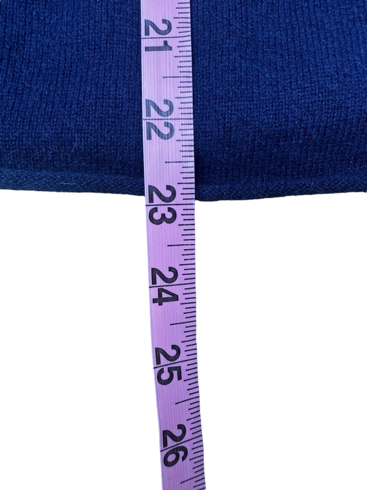 SKULL CASHMERE Navy 100% Cashmere Sweater Size M