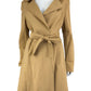 cabi Brown Casablanca Trench Coat Size M