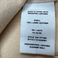 Helmut Lang Beige Lamb Leather Top Size 4