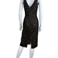 DRESS THE POPULATION Black Lace Cocktail Dress Size M