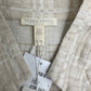 EILEEN FISHER NWT Tan Plaid Organic Jacket Size LP