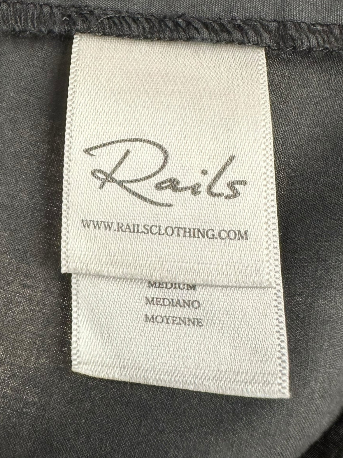 Rails Black Casual Dress Size M