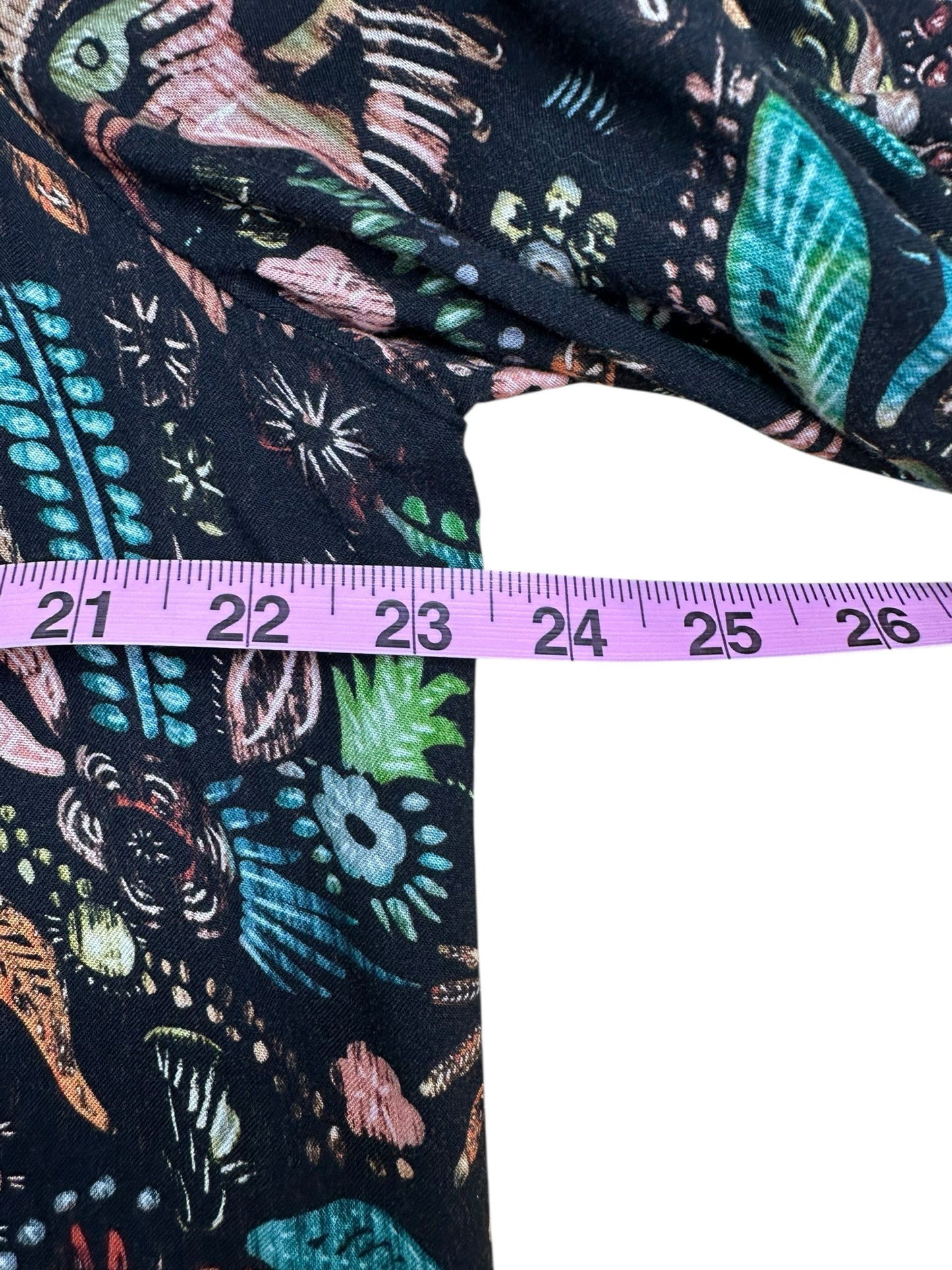 Peruvian Connection Multicolored Floral Casual Dress Size XL