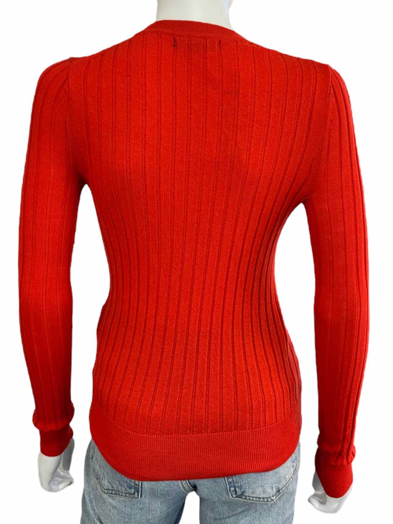 BANANA REPUBLIC 100% Merino Wool Red Sweater Size S