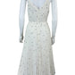 LOFT White Polka Dot Sundress Size 0