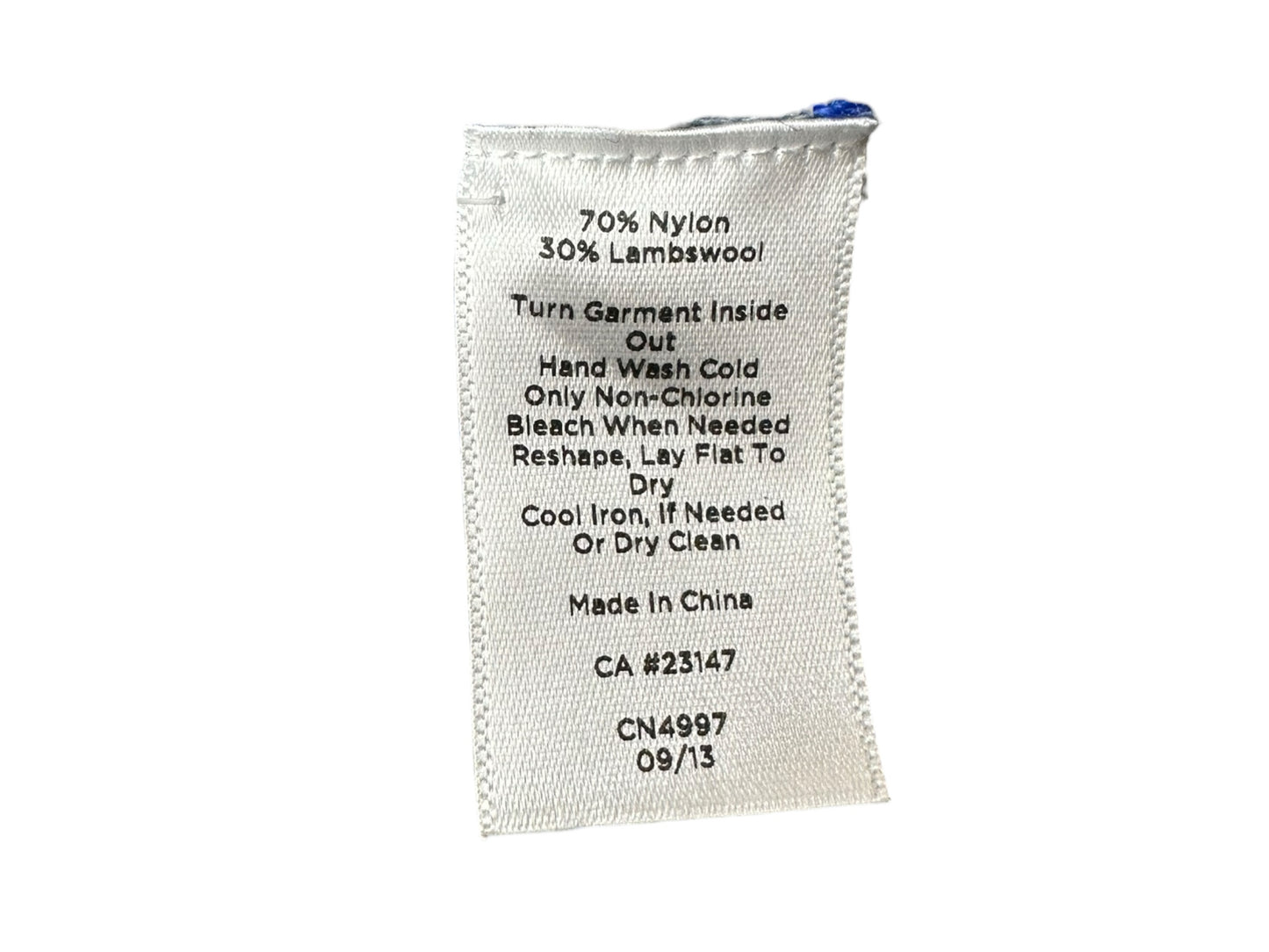 Talbots NWT Gray Fair Isle Lambswool Sweater Cardigan Size MP