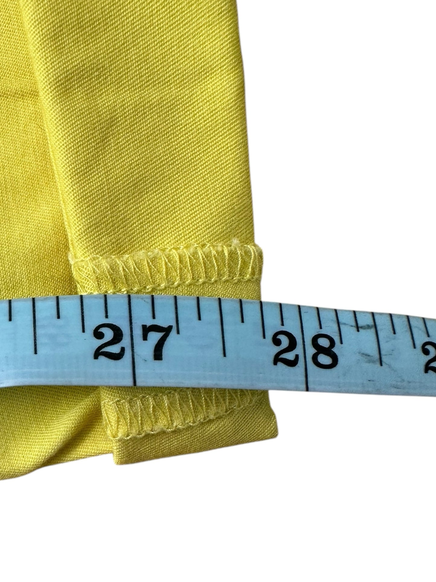 Talbots NWT Yellow Supersoft Chino Size 6