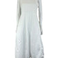 Reistor White Casual Dress Size S
