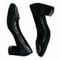 TORY BURCH Black Suede FRANNIE Pumps Size 6.5