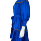 Alden Adair Cobalt Blue Charlotte Mini Dress Size XS
