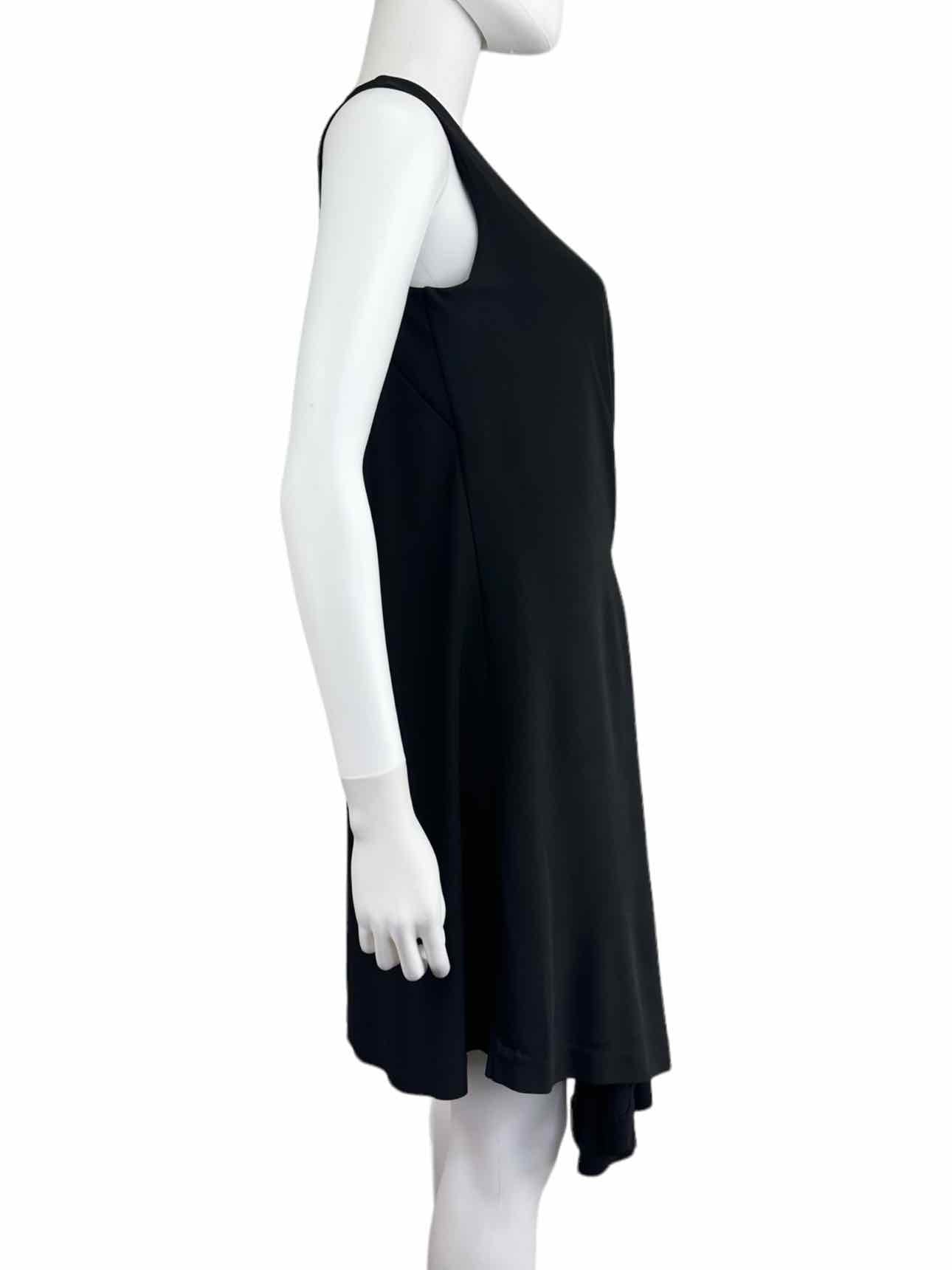 COS Black Gathered Dress Size XS