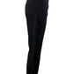 VERSACE Black Wool Trousers Size 40
