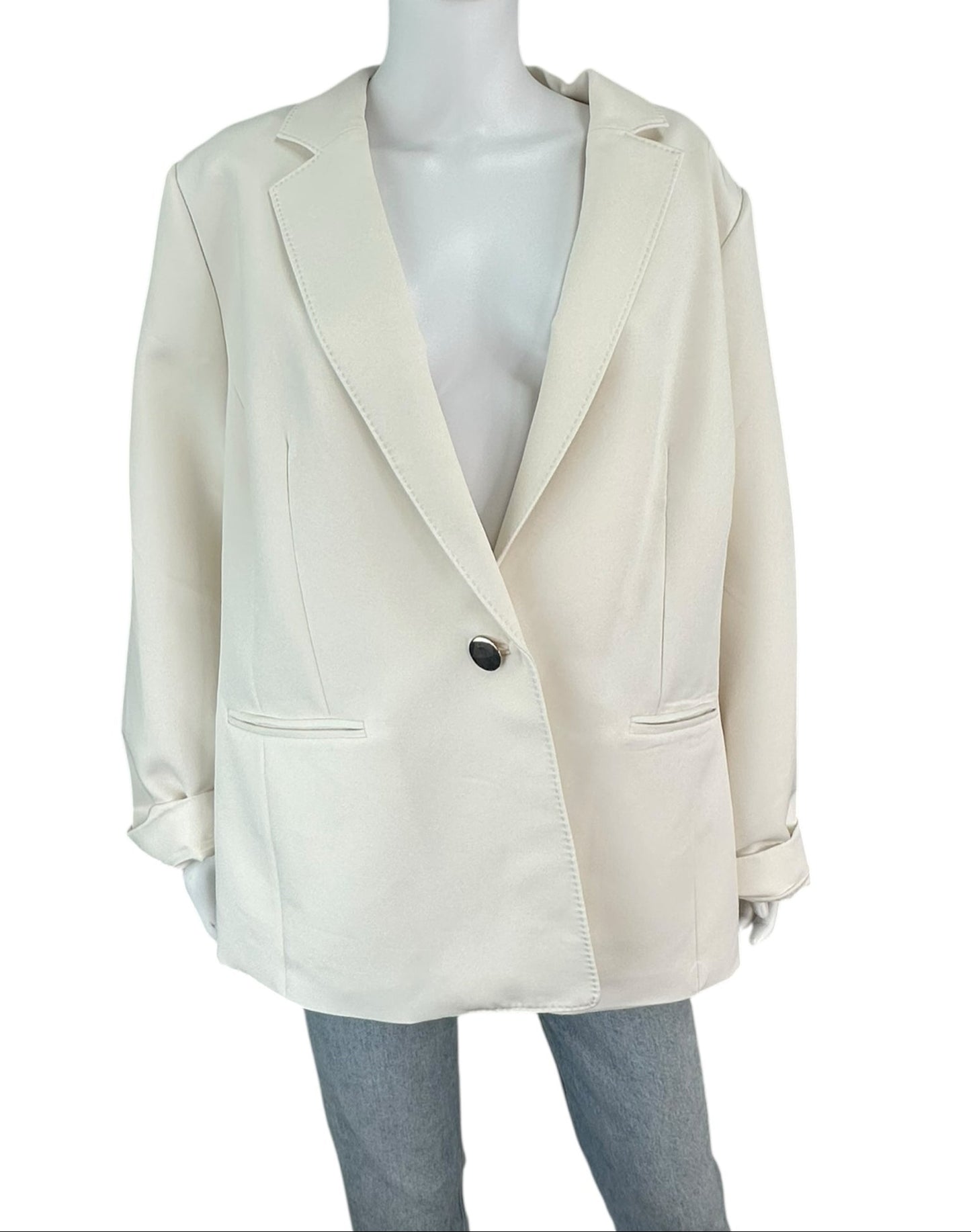 Anne Klein NWT White Blazer Size 20W