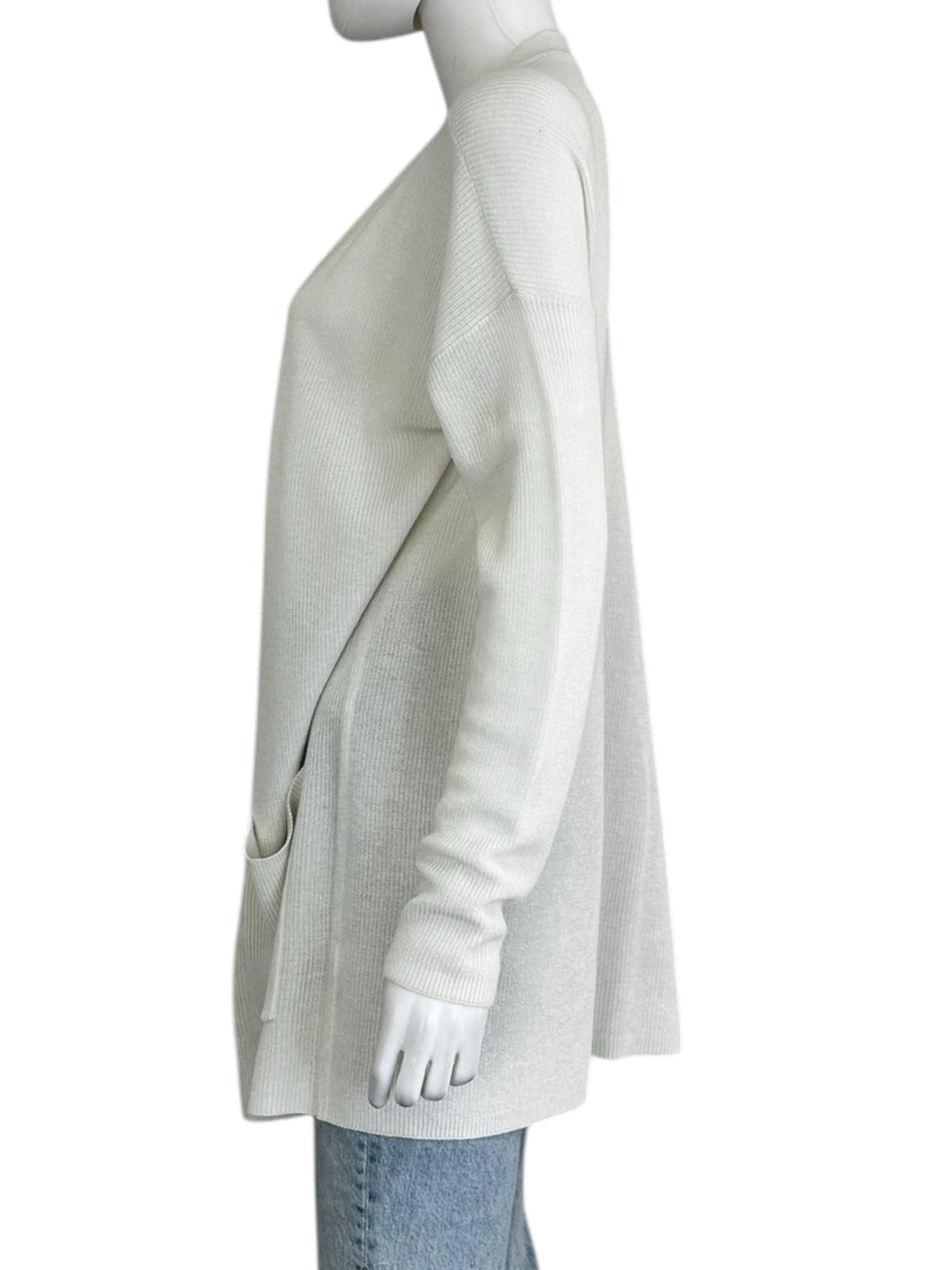 EILEEN FISHER White Duster Size XS