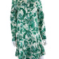 TUCKERNUCK Green Paisley Mini Dress Size M