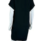 vince. Black Mini Dress Size M