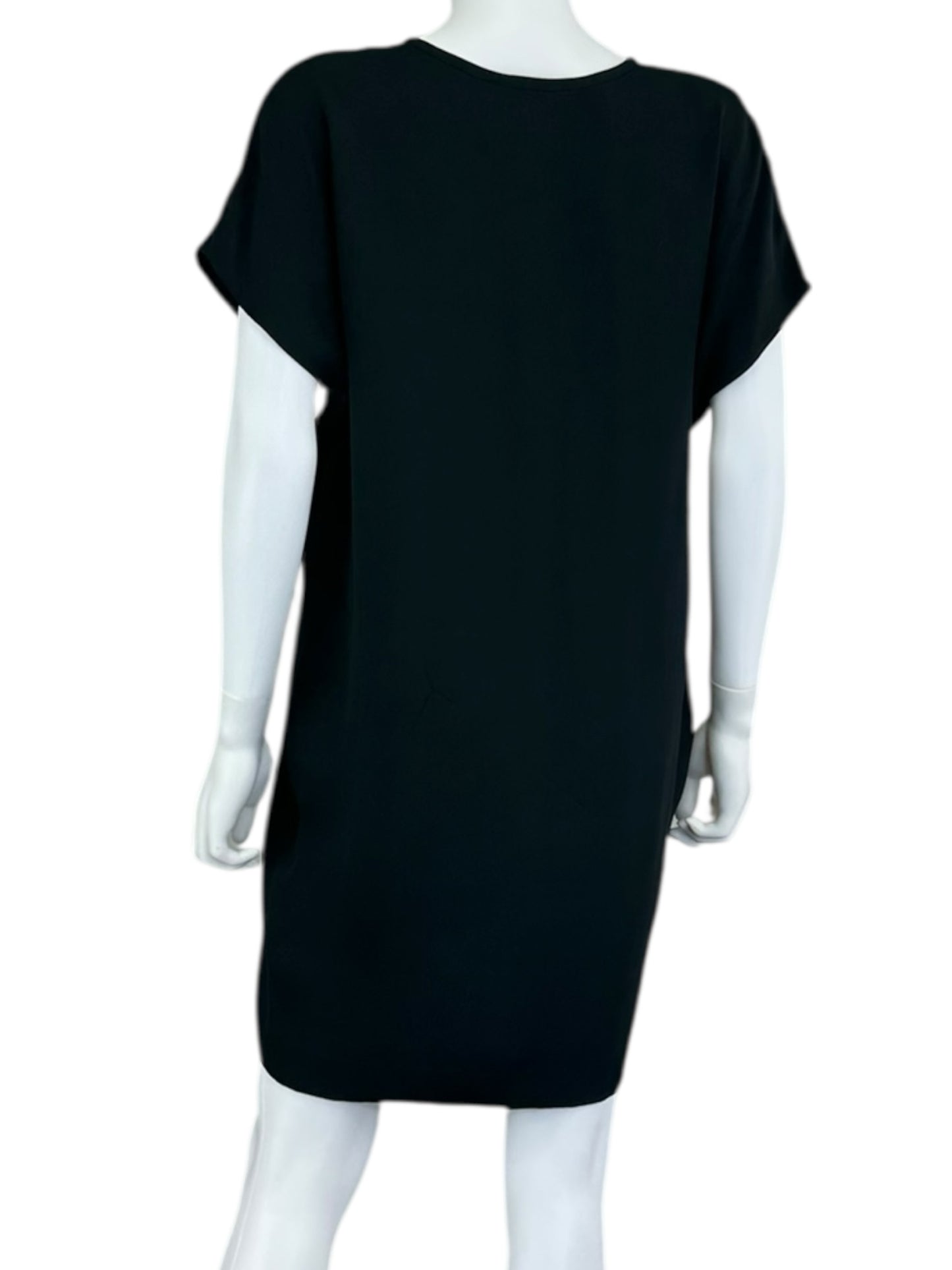 vince. Black Mini Dress Size M