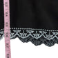 Johnny Was Black Floral Embroidered Wendy Tunic Size xxl