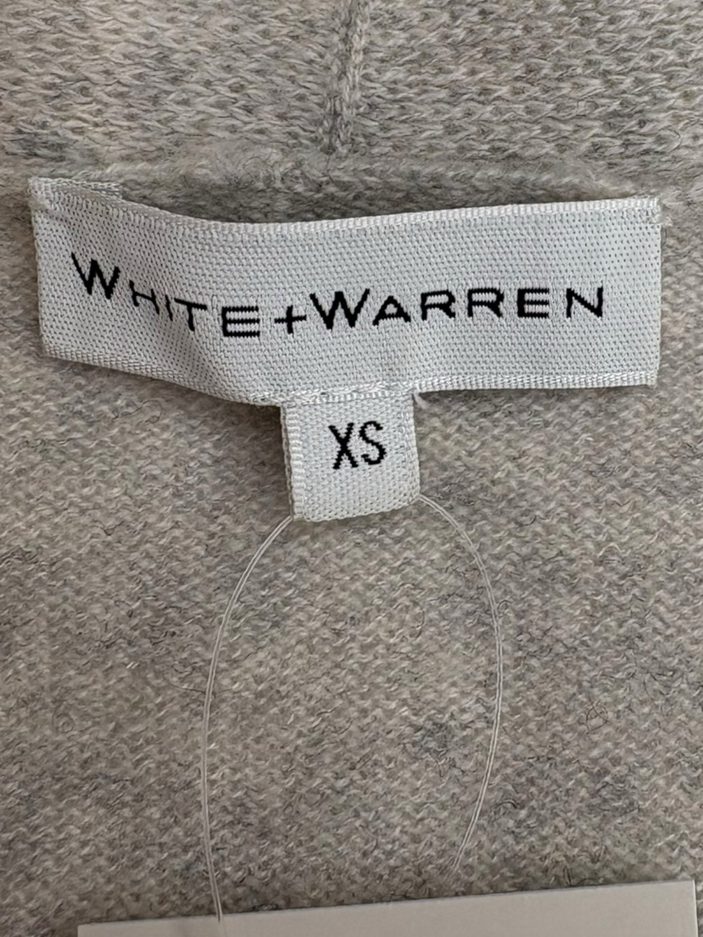 WHITE + WARREN Gray 100% Cashmere Sweater Size XS