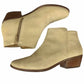 Jack Rogers Cream Suede Bailee Booties Size 9