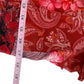 Robert Graham Red Floral Maxi Dress Size 12