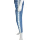 ecru Blue Cropped Denim Jeans Size 4