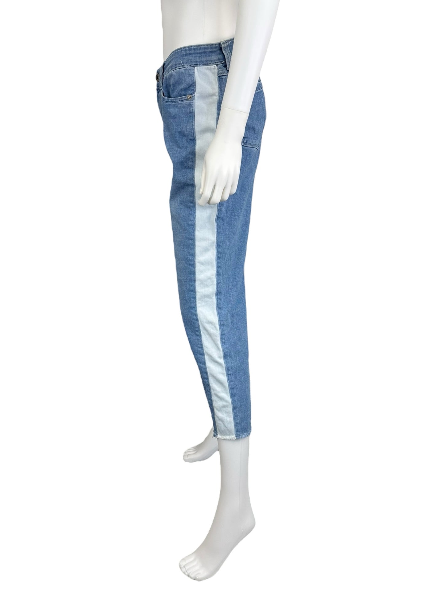 ecru Blue Cropped Denim Jeans Size 4