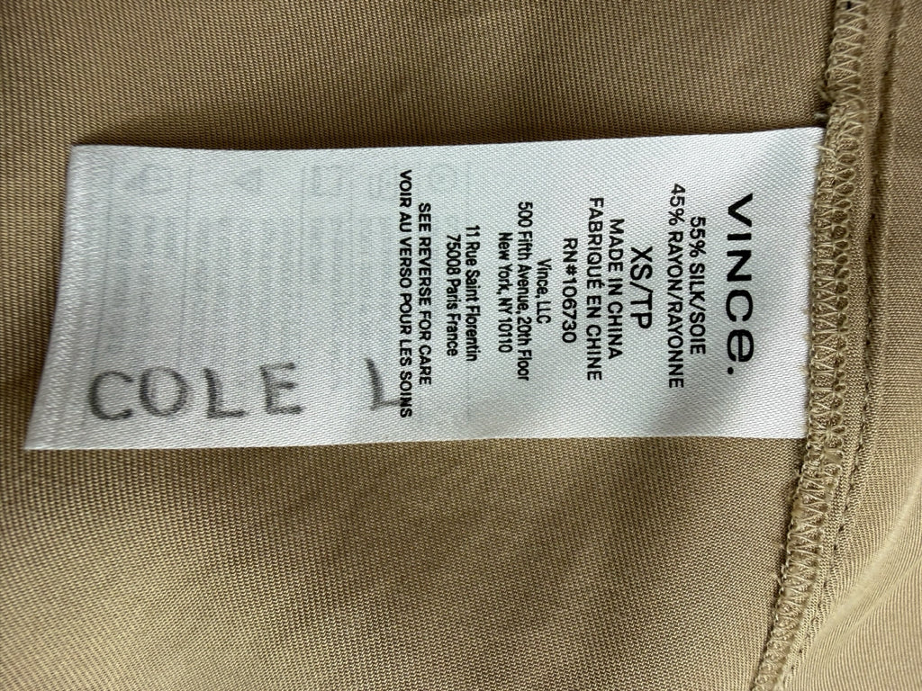 Vince Size XS Blouse