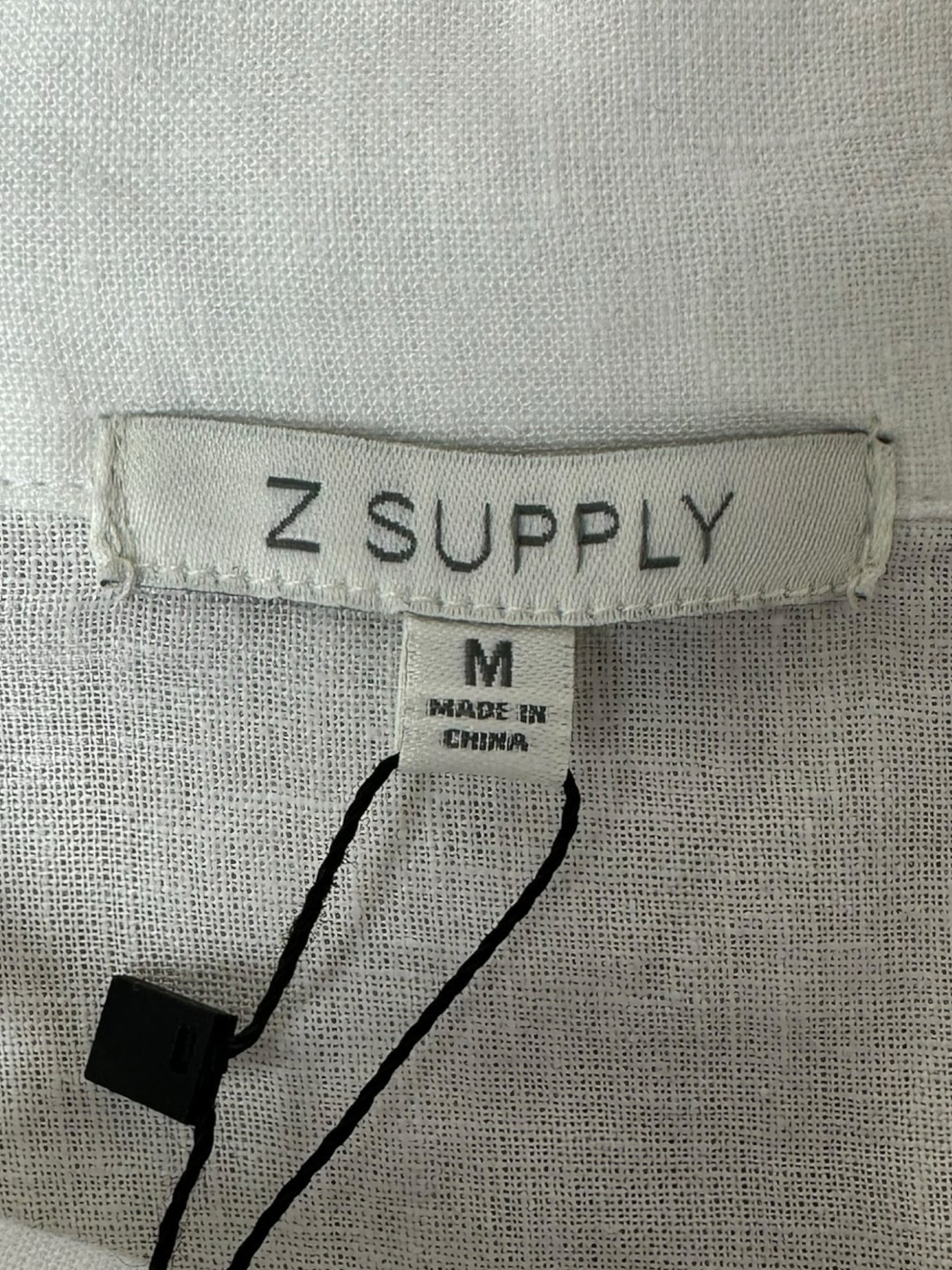 Z SUPPLY NWT White Linen Dress Size M