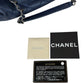 CHANEL Blue Caviar Leather Shopping Tote