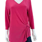 LISETTTE NWT Pink Knit Tunic Top Size L