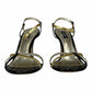 DOLCE & GABBANA Leather Sandal Pumps Size 38