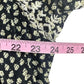Free People Black Floral Mini Dress Size S