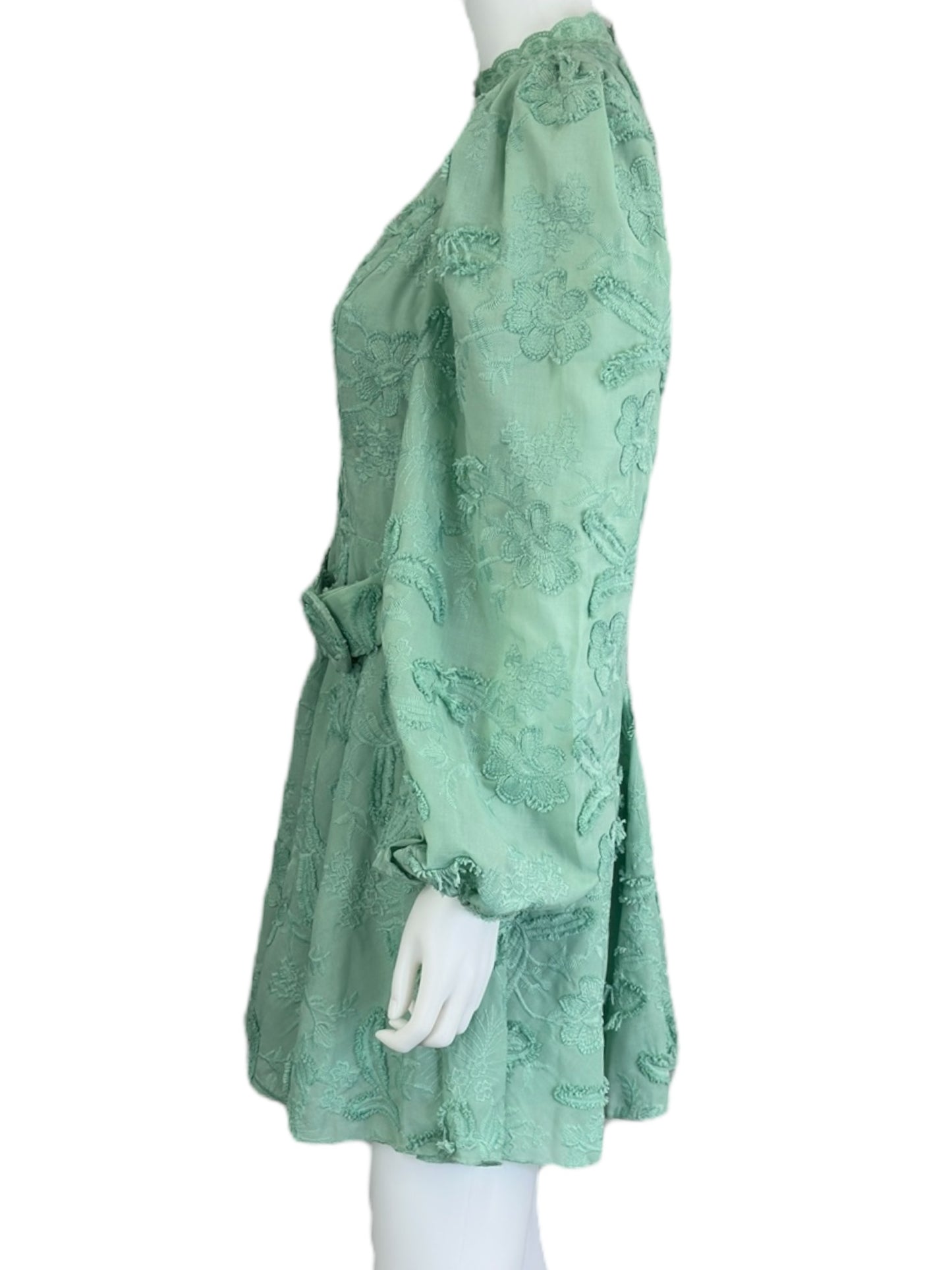 asos NWT Light Green Casual Mini Dress Size 6