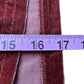 Free People Brown Velvet Vivian Mini Skirt Size 8