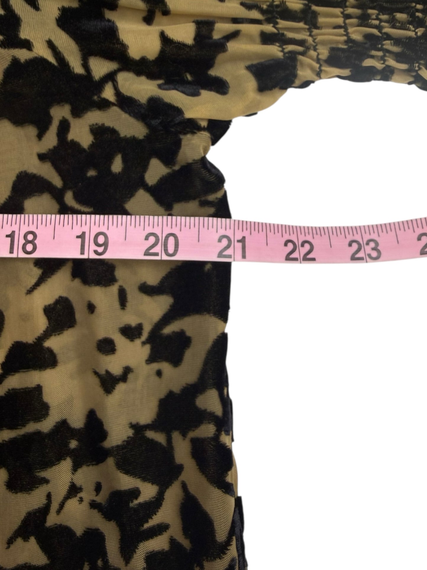 Joseph Ribkoff Black Velvet Burnout Tunic Size 8