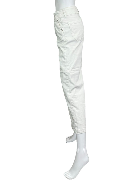 PAIGE White Wide Leg Jean Size 27