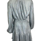 STEVE MADDEN NWT Silver KARA Mini Dress Size L
