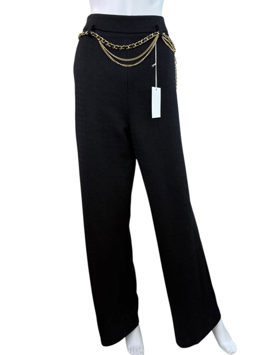 Bishop & Young NWT Black Lara Wide Leg Trouser Size L