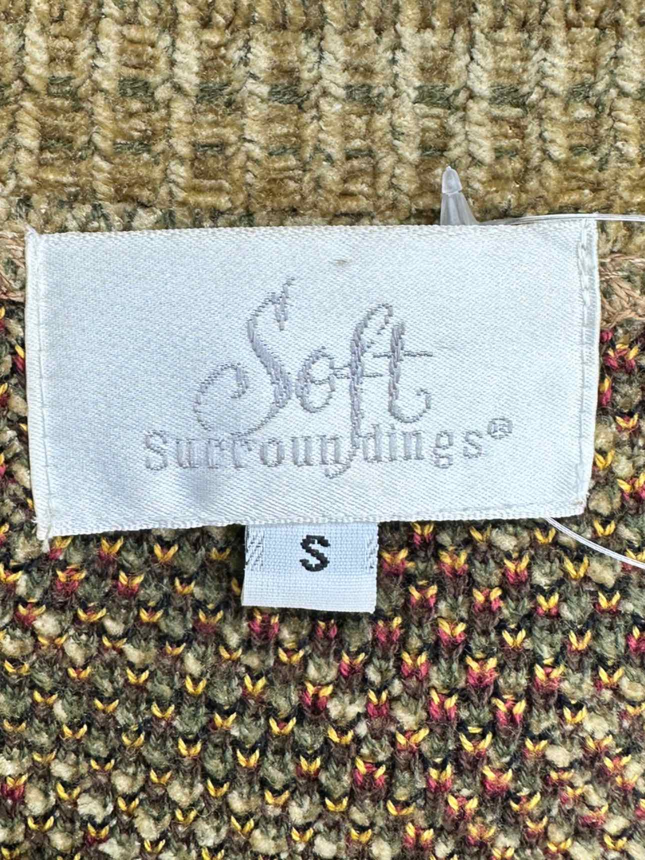 Soft Surroundings Knit Tapestry Duster Size S