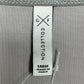 GF Collection Gray Velvet Blouse Size L