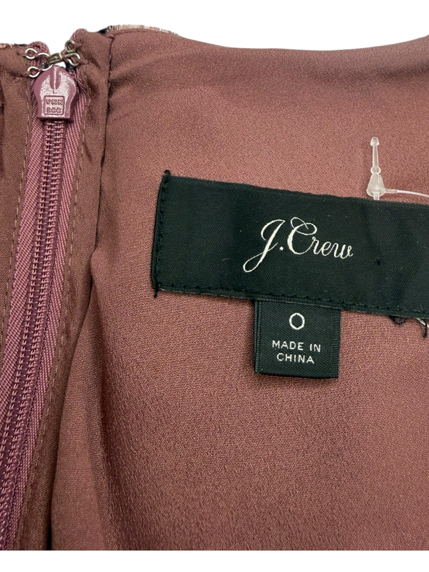 J. Crew Faux Wrap Mini Dress in Rose Leopard Size 0