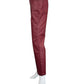 KUT from the Kloth NWT Burgundy Coated Kelsey Crop Boot Jeans Size 6