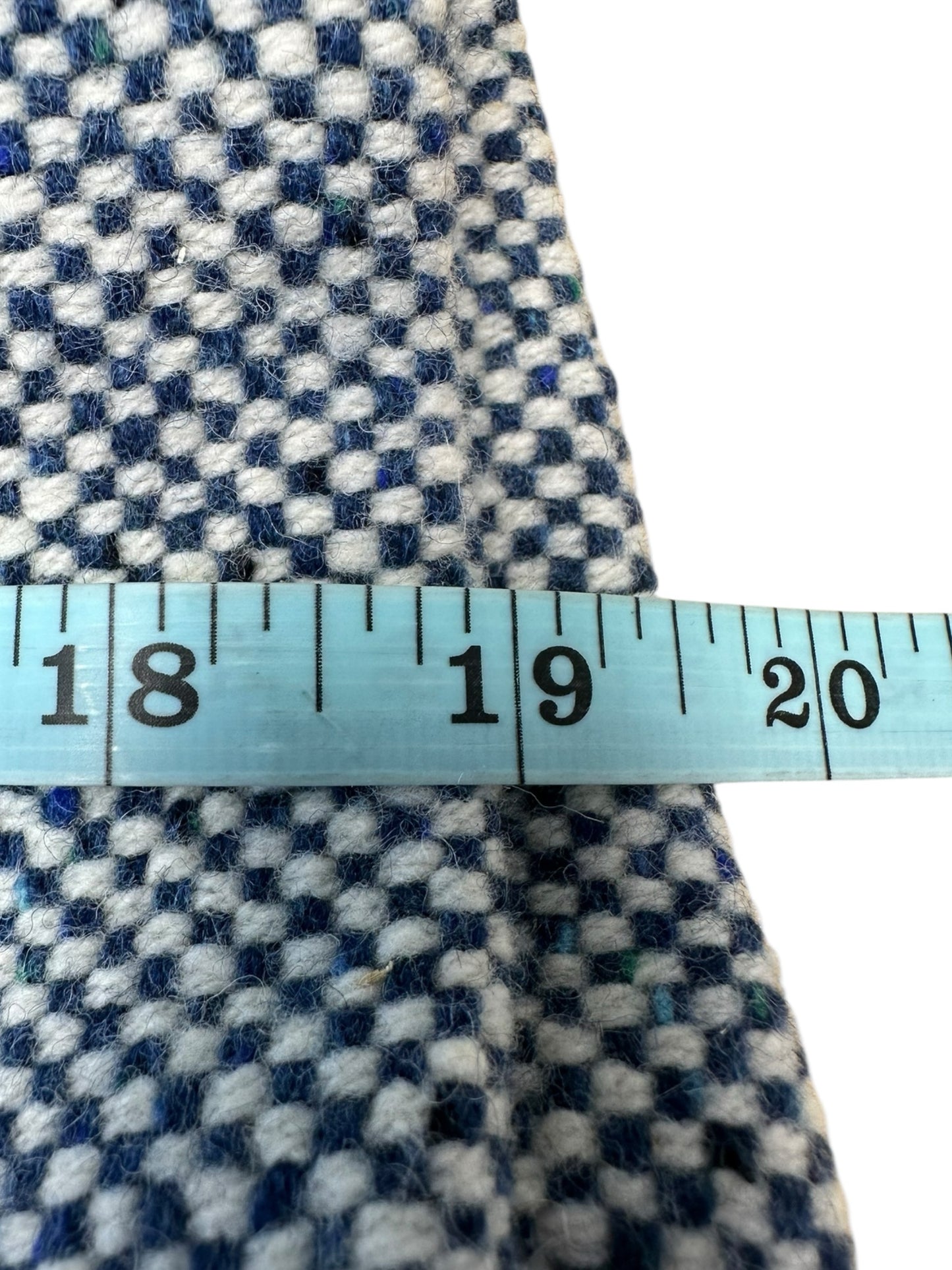 MARC JACOBS Blue 100% Virgin Wool Mini Skirt Size 6