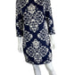 B. Darlin NWT Navy Paisley Shift Dress Size XL
