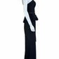 W Too NWT Black Maxi Formal Dress Size 10