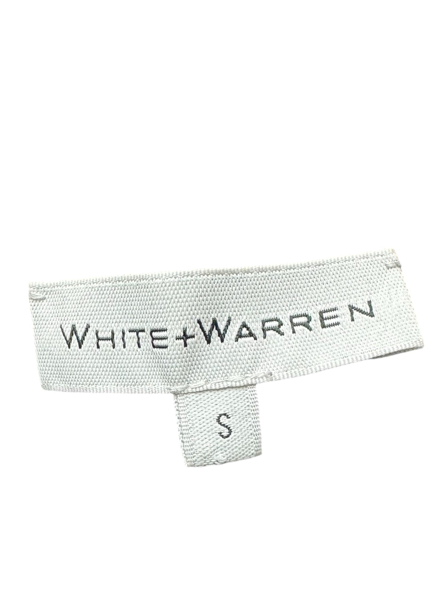 WHITE + WARREN Black Sweater Size S