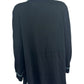 MING WANG Black Knit Jacket Size L