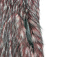 Via Spiga Burgundy Faux Fur Vest Size XL