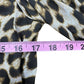 velvet BY GRAHAM & SPENCER Leopard Blouse Size S